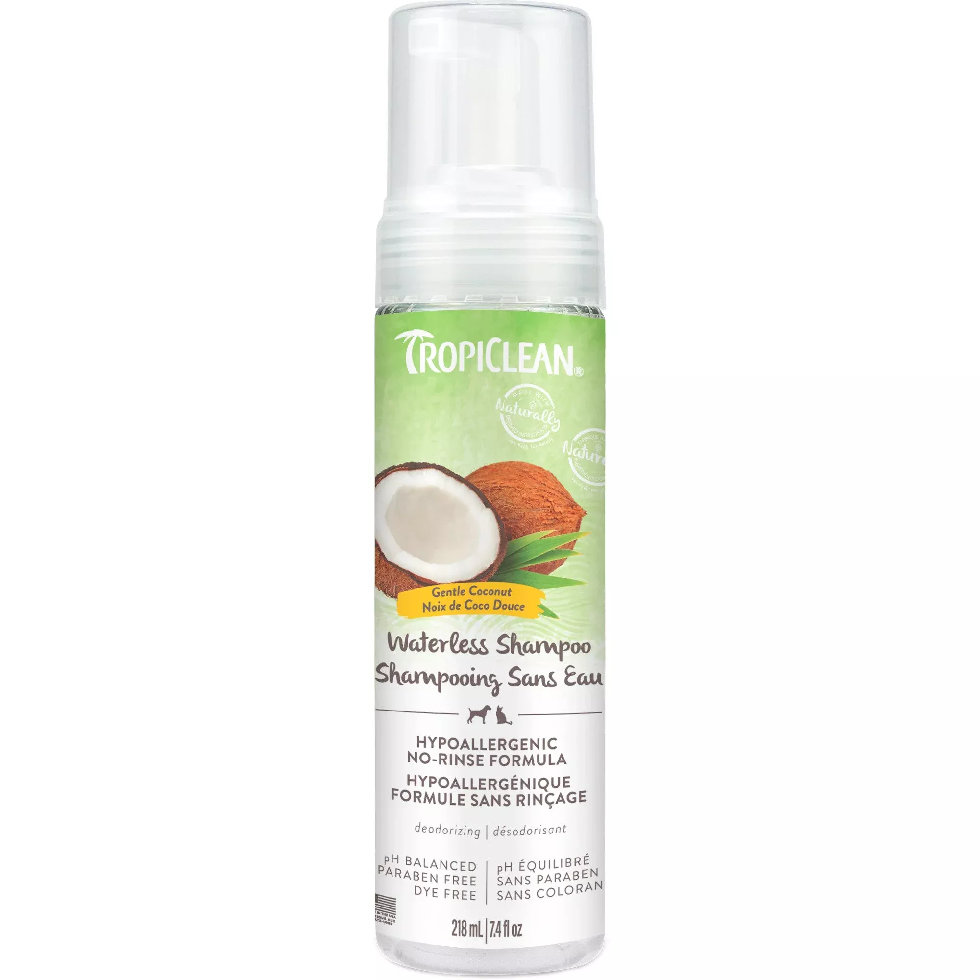 TropiClean Hypoallergenic Waterless Shampoo