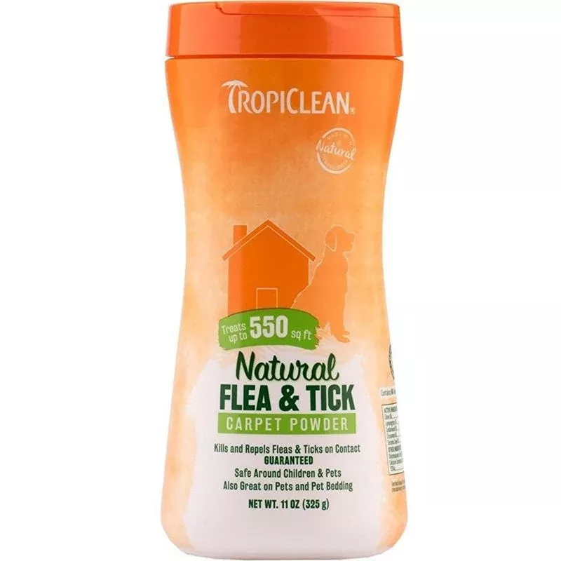 Tropiclean Natural Flea and Tick Carpet Powder