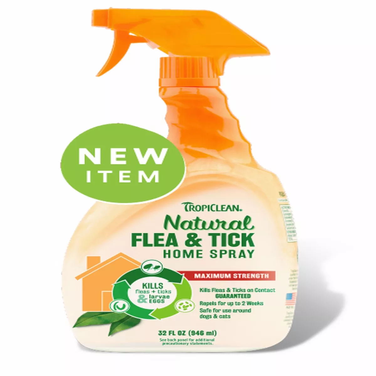 Tropiclean Natural Flea and Tick Spray for Home