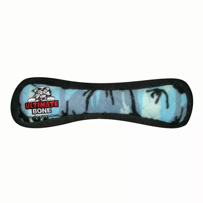 Tuffy's Dog Toy - Ultimate Bone - Blue Camo