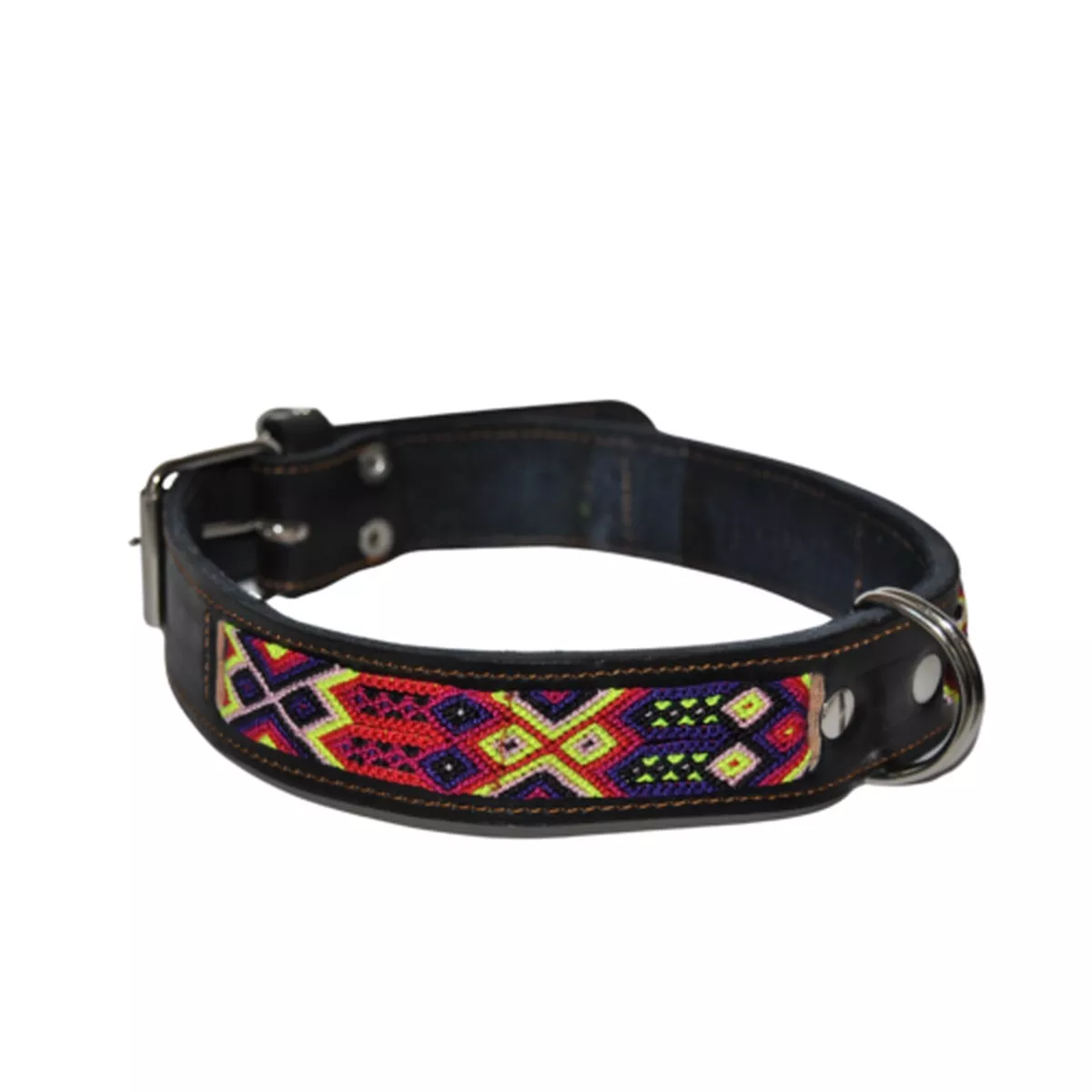 Tulum Handmade Cabo Collection Dog Collars – Assorted Colors – S