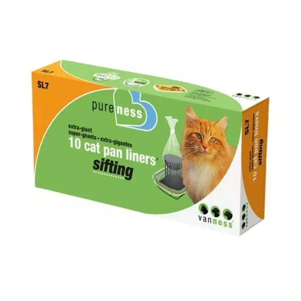 Van Ness Extra Giant Cat Pan Sifting Liners 10-Pack