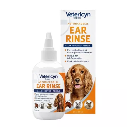 Vetericyn Plus, Vetericyn Plus All Animal Ear Rinse, 1 Each/3 Oz