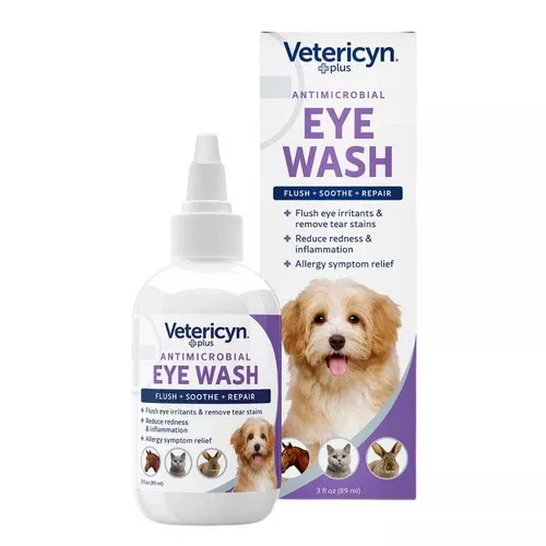 Vetericyn Plus, Vetericyn Plus All Animal Eye Wash, 1 Each/3 Oz