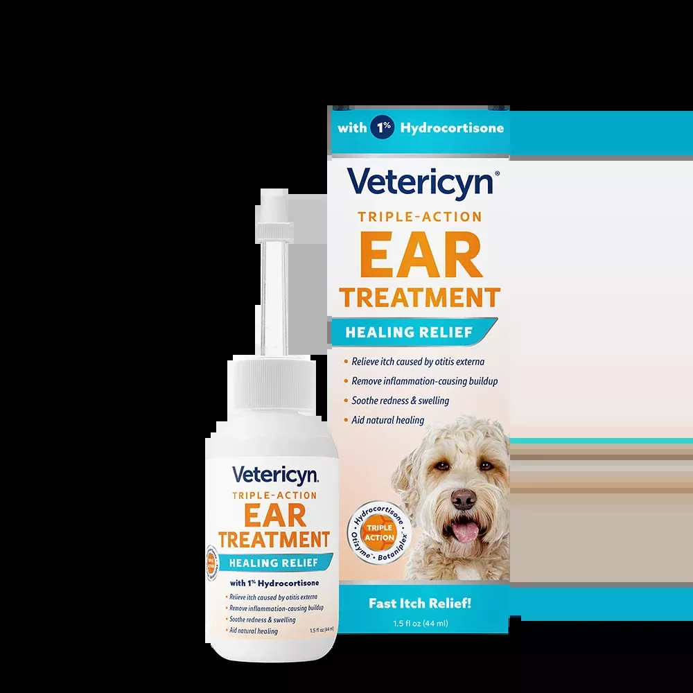 Vetericyn Triple-Action Ear Treatment For Pets 1.5fl oz
