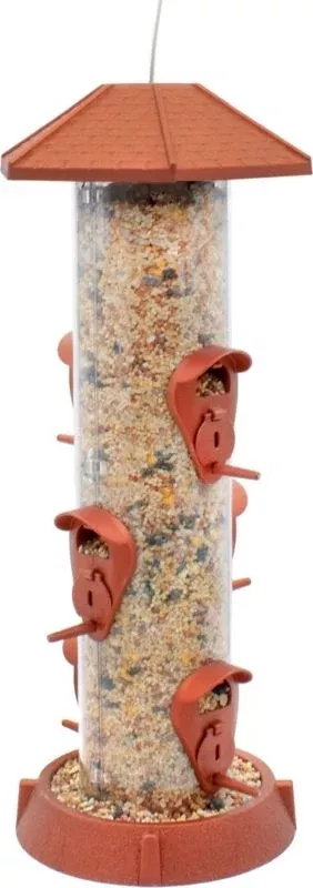 Village Collection 2 In 1 Hinged Port Bird Feeder