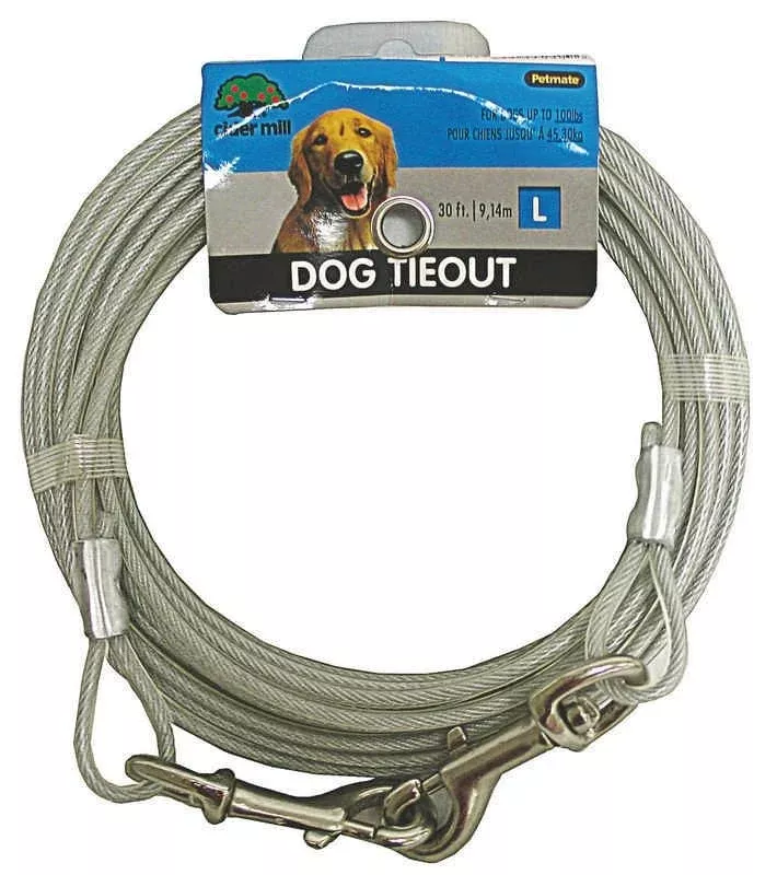 Vinyl Tieout 30 Feet Clear