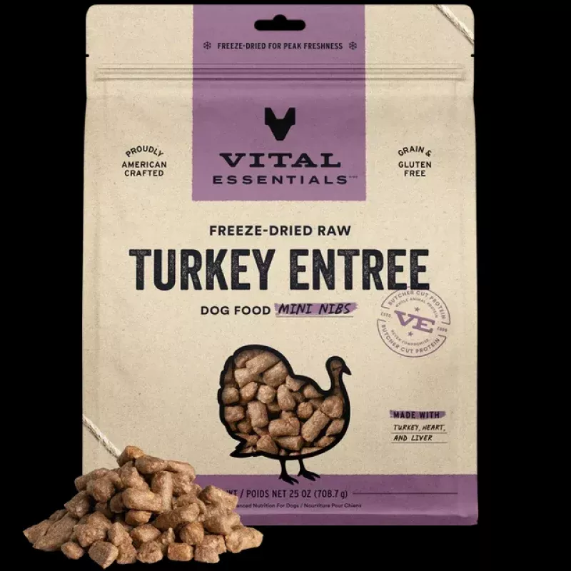 VITAL ESSENTIALS MINI NIBS DOG FOOD