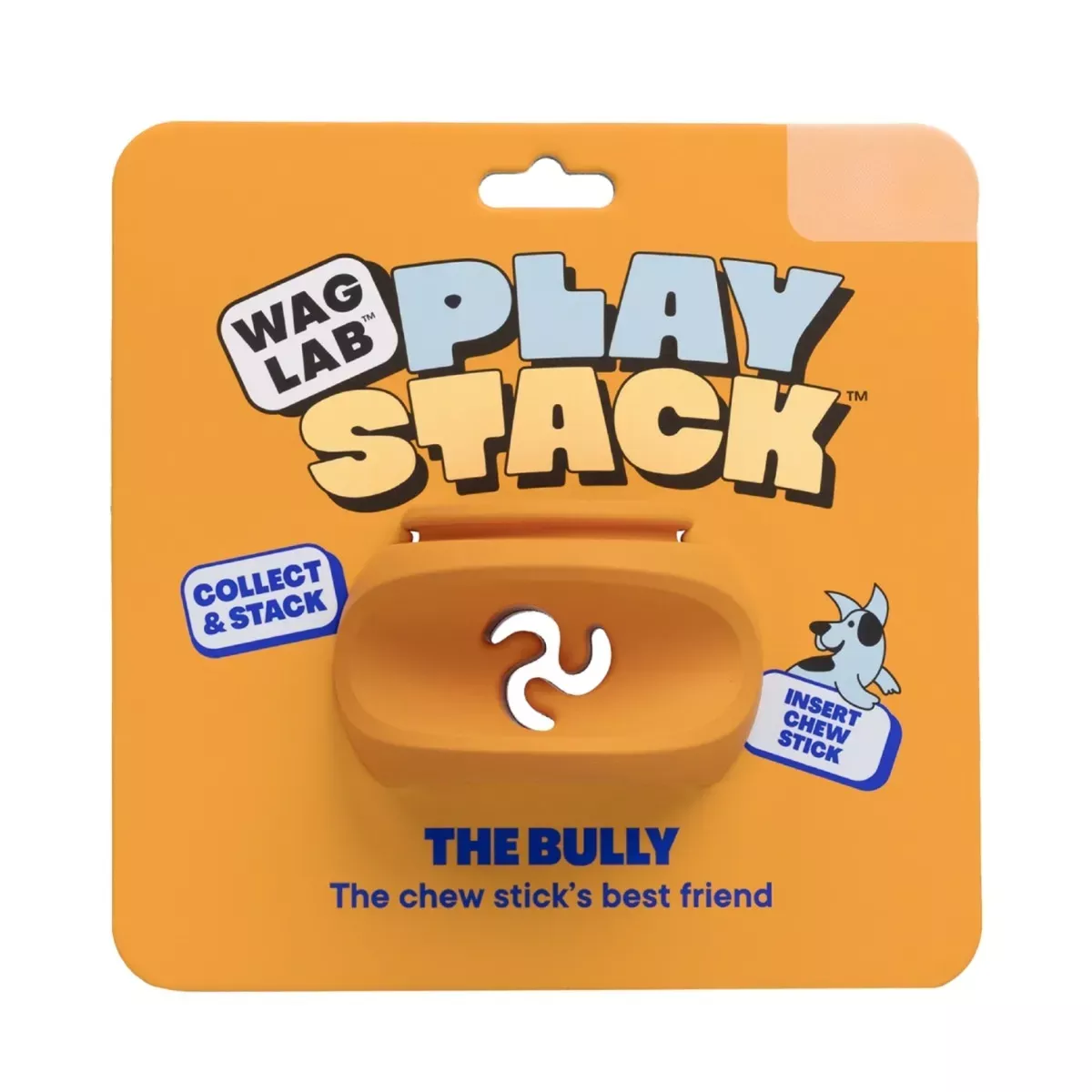 Waglab PlayStack Dog Toy - The Bully