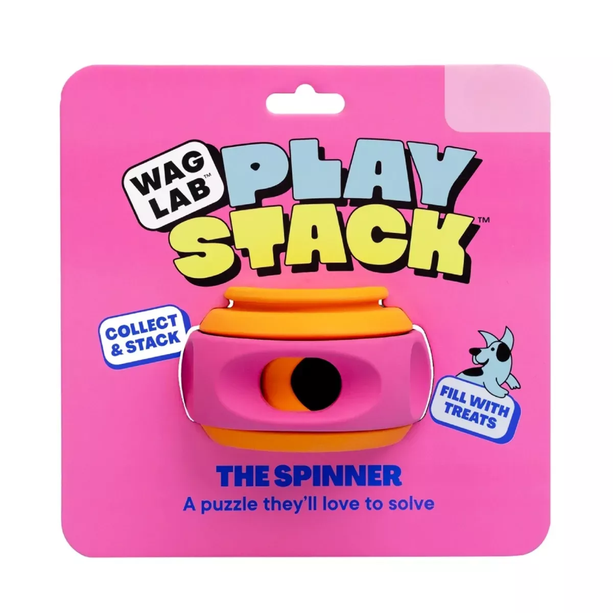 Waglab PlayStack Dog Toy - The Spinner