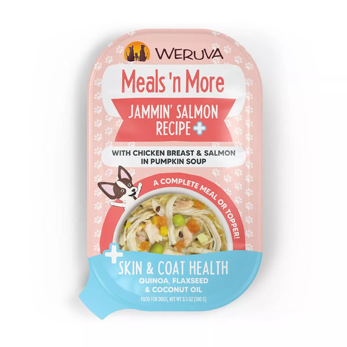 Weruva Meals ‘n MoreJammin’ Salmon Recipe Plus