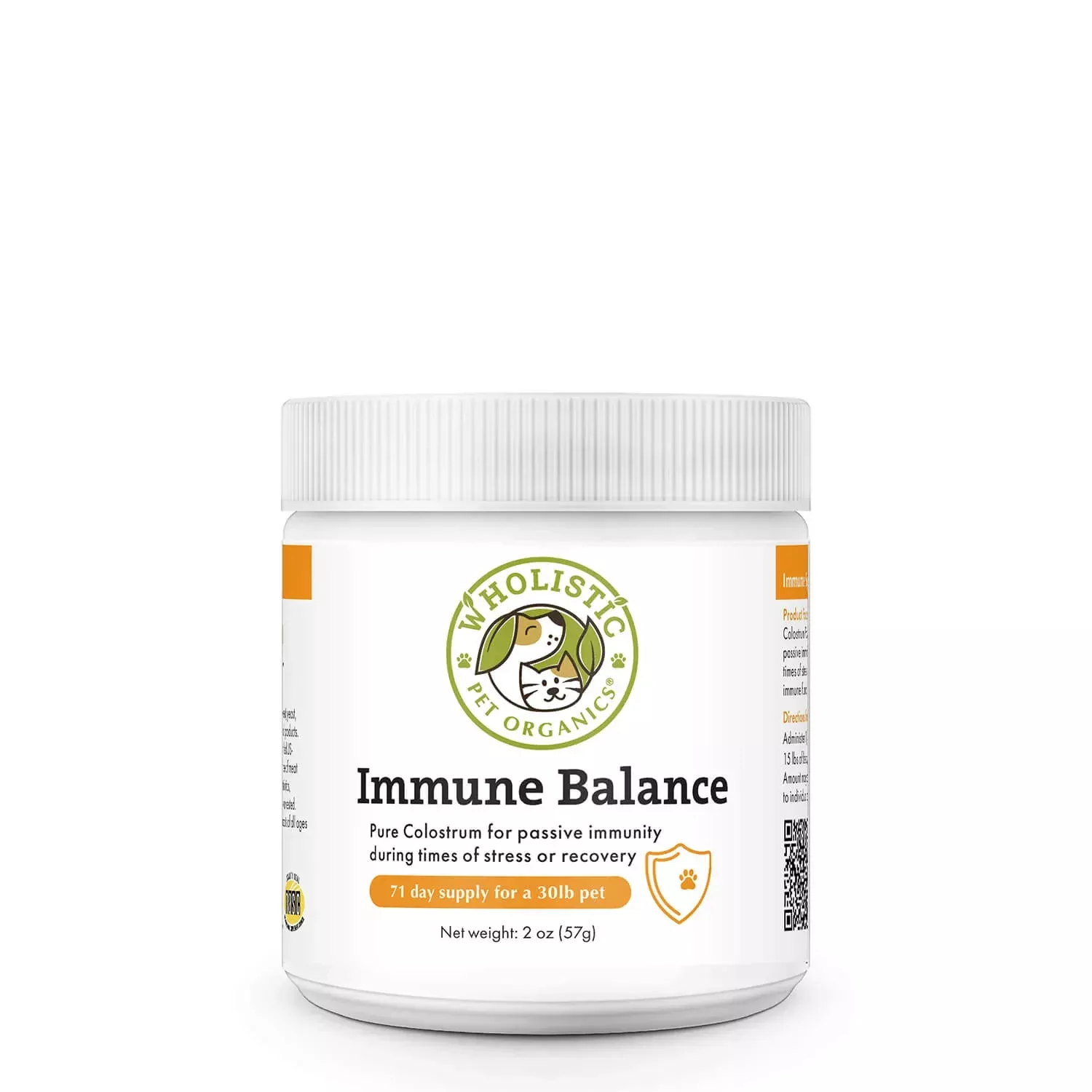 Wholistic Immune Balance Colostrum Powder