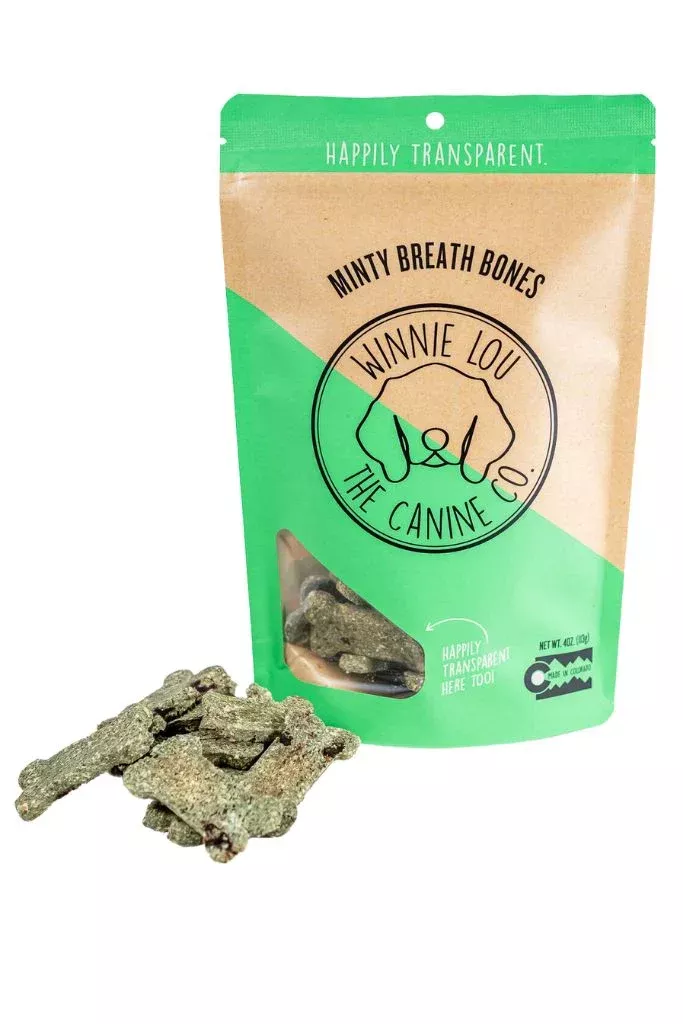 Winnie Minty Breath Bones 4oz