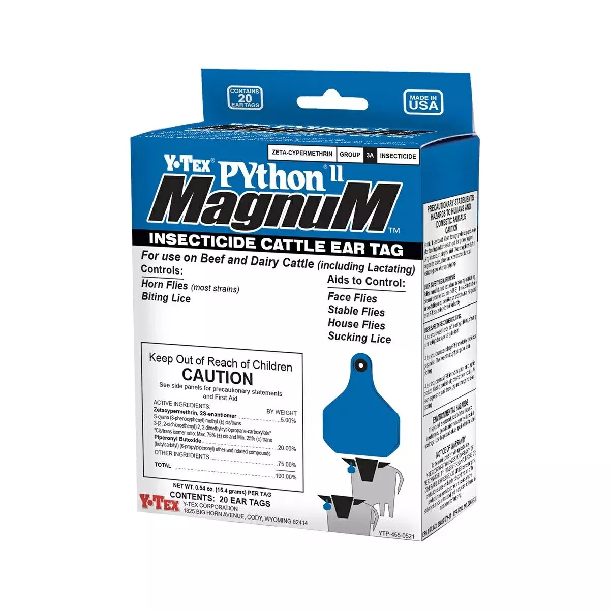 Y-Tex PYthon II Magnum Combo – 20 Pack w/Buttons