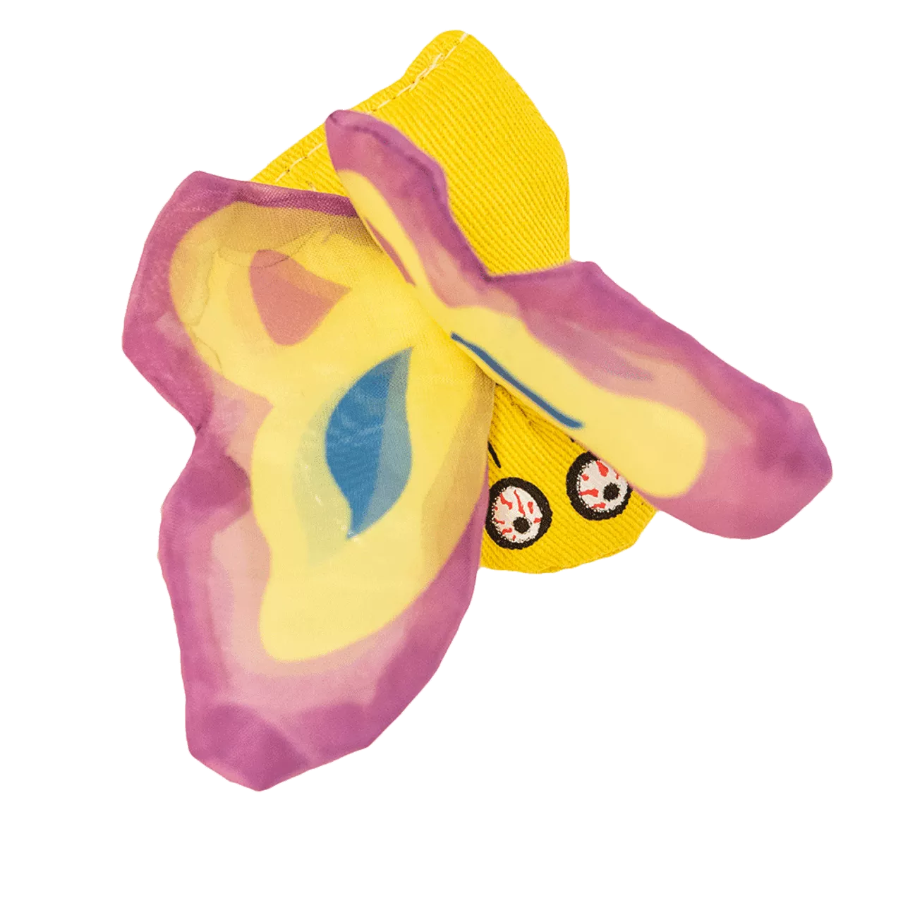Yeowww butterfly catnip toy