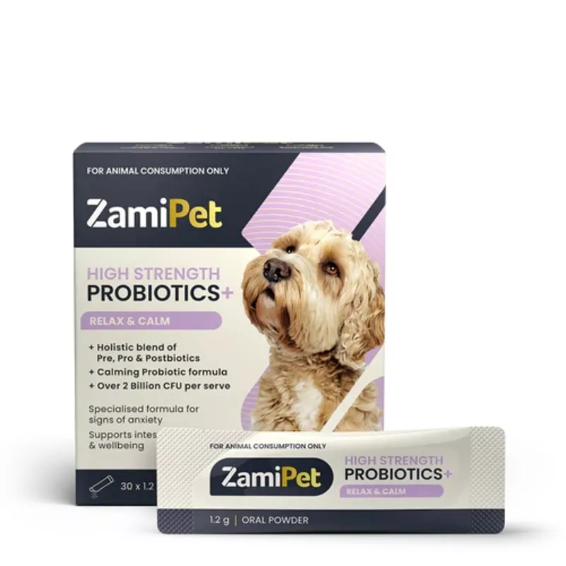 ZamiPet High Strength Probiotics Relax & Calm