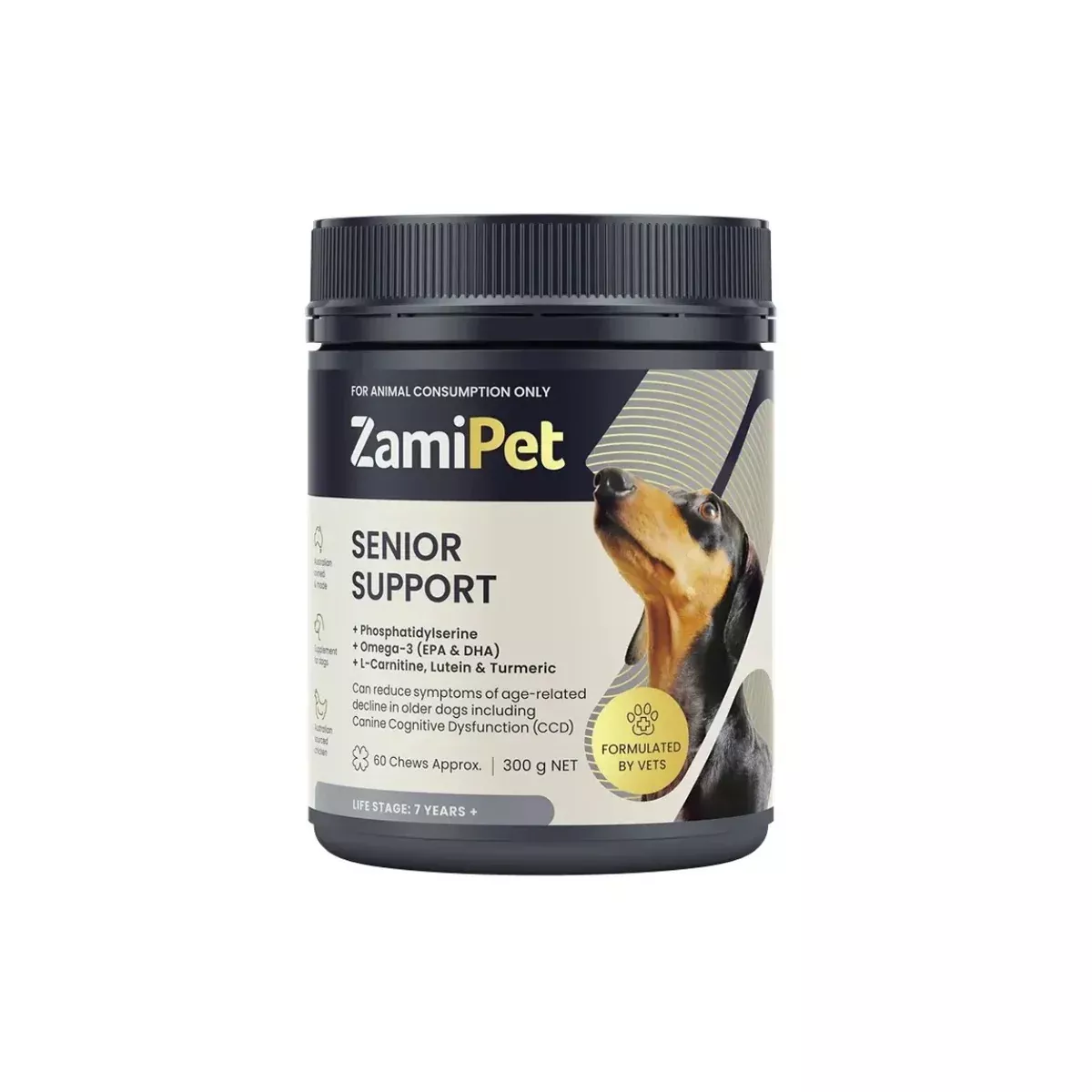 ZamiPet Senior Support Chews For Dogs