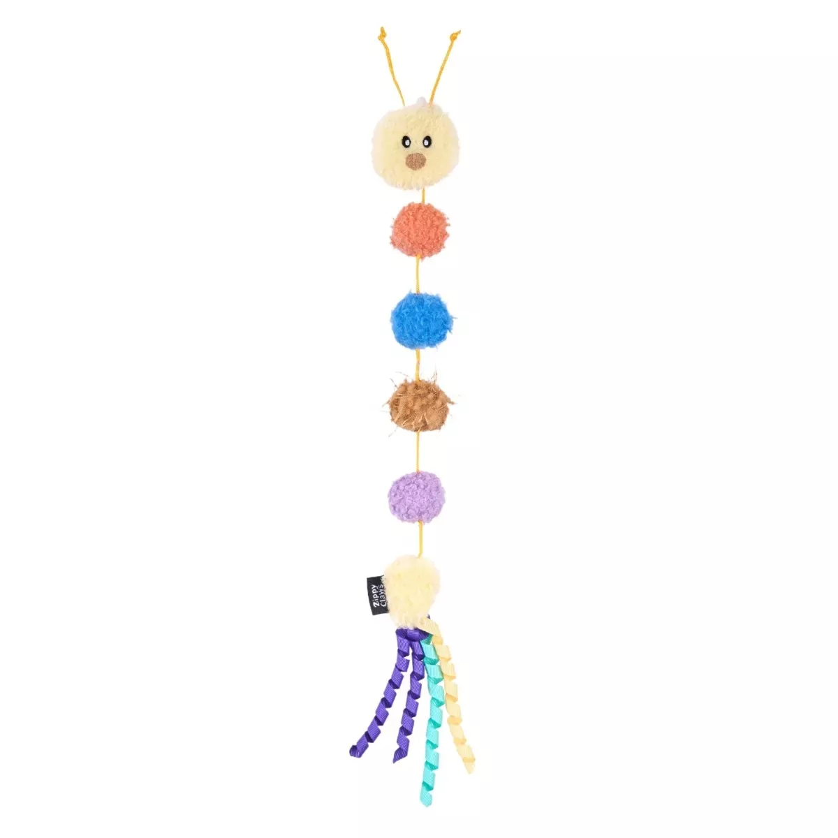 ZippyClaws Cat Toy - PomPom Caterpillar