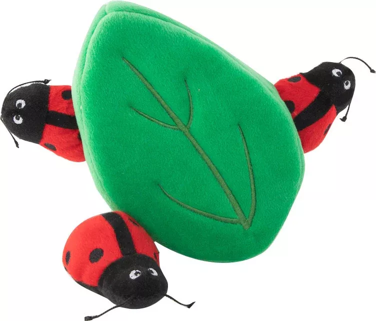 Zippypaws Burrow Ladybugs In Leaf