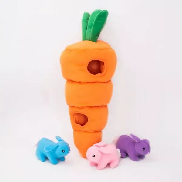ZippyPaws Easter Burrow Carrot