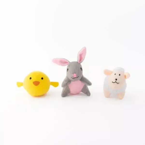 ZippyPaws Easter Miniz Friends 3 pk