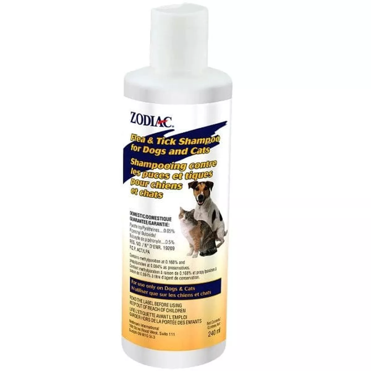 Zodiac Flea & Tick Shampoo For Dogs & Cats
