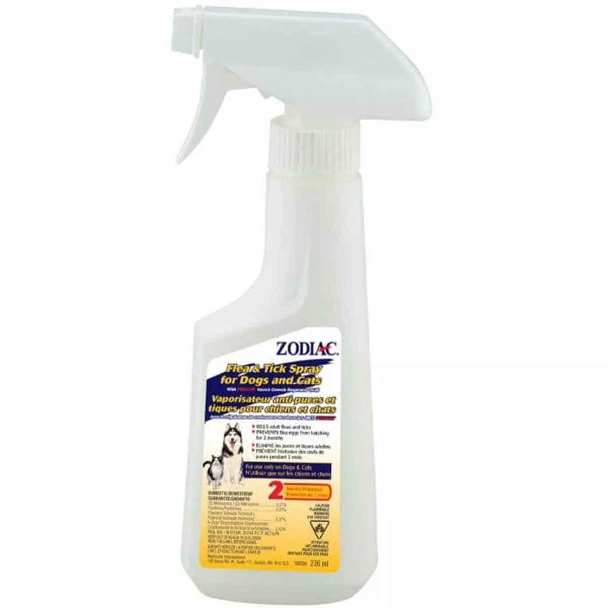 Zodiac, Flea & Tick Spray for Dogs & Cats
