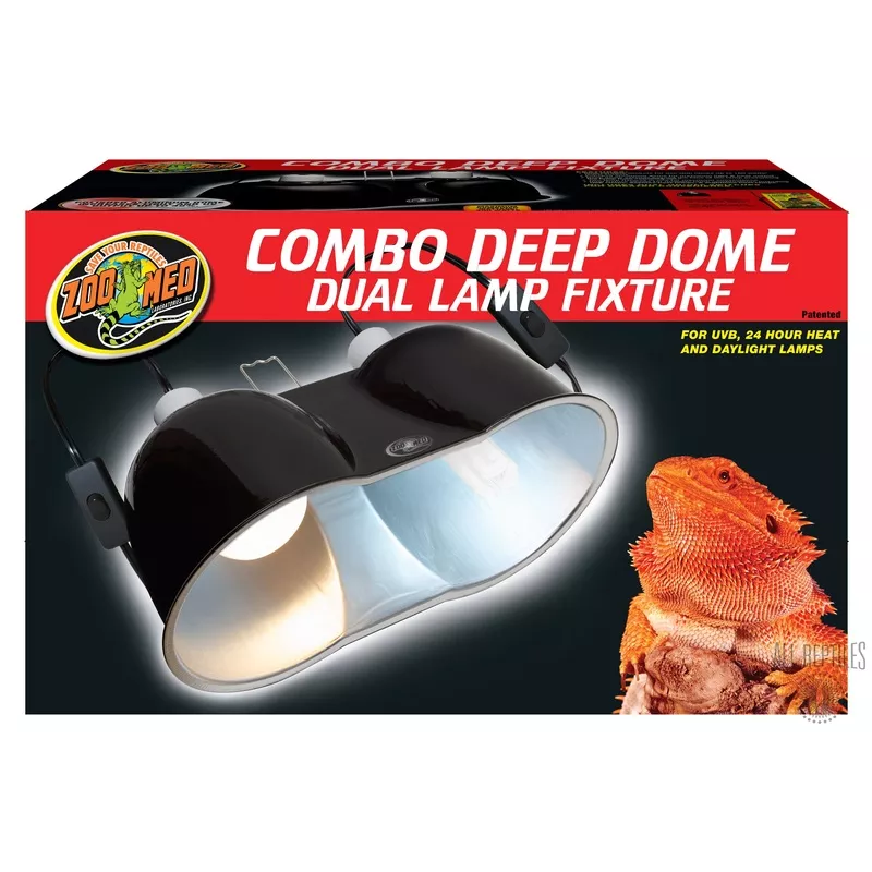 Zoo Med Combo Deep Dome Lamp Fixture