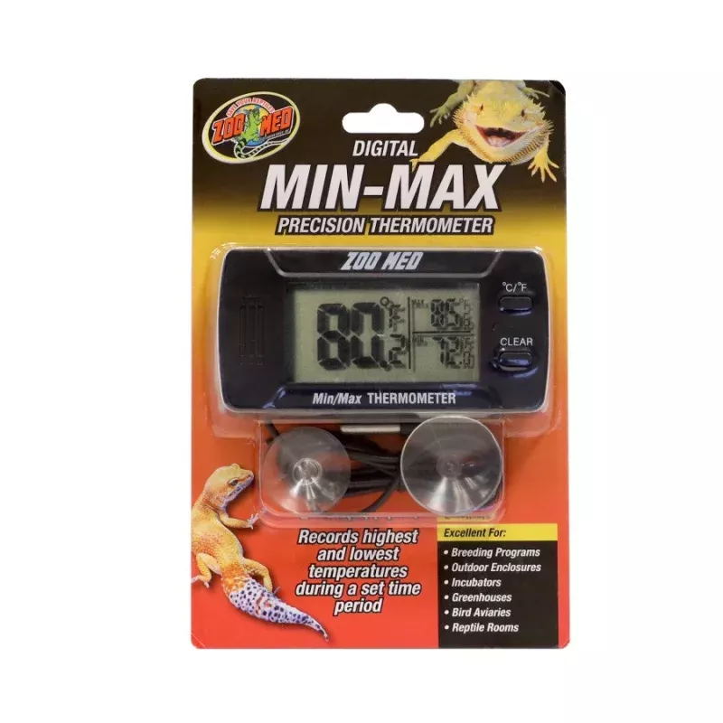 ZOO MED DIGITAL MIN/MAX THERMOMETER