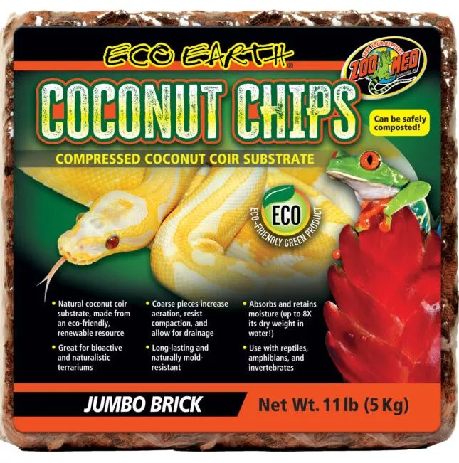 ZOO MED ECO EARTH COCO CHIPS JUMBO BRICK