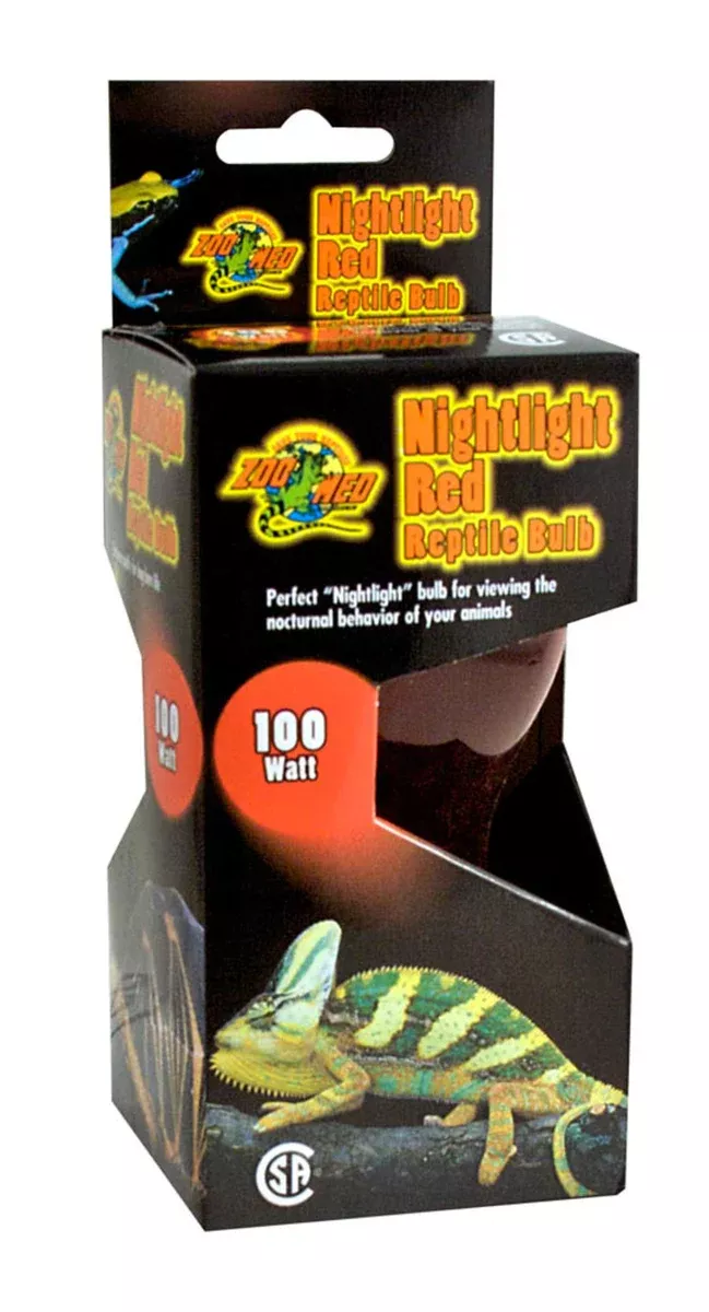 Zoo Med Nightlight Red Reptile Bulb 100w