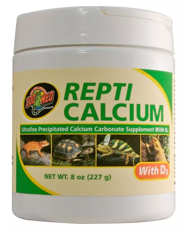 ZOO MED REPTI CALCIUM W D3 8 OZ
