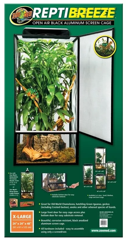 ZOO MED REPTIBREEZE 24x24x48