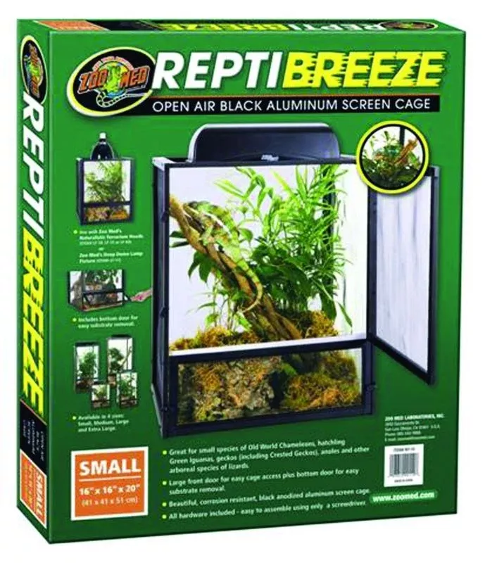 Zoo Med Reptibreeze Screen Cage SM