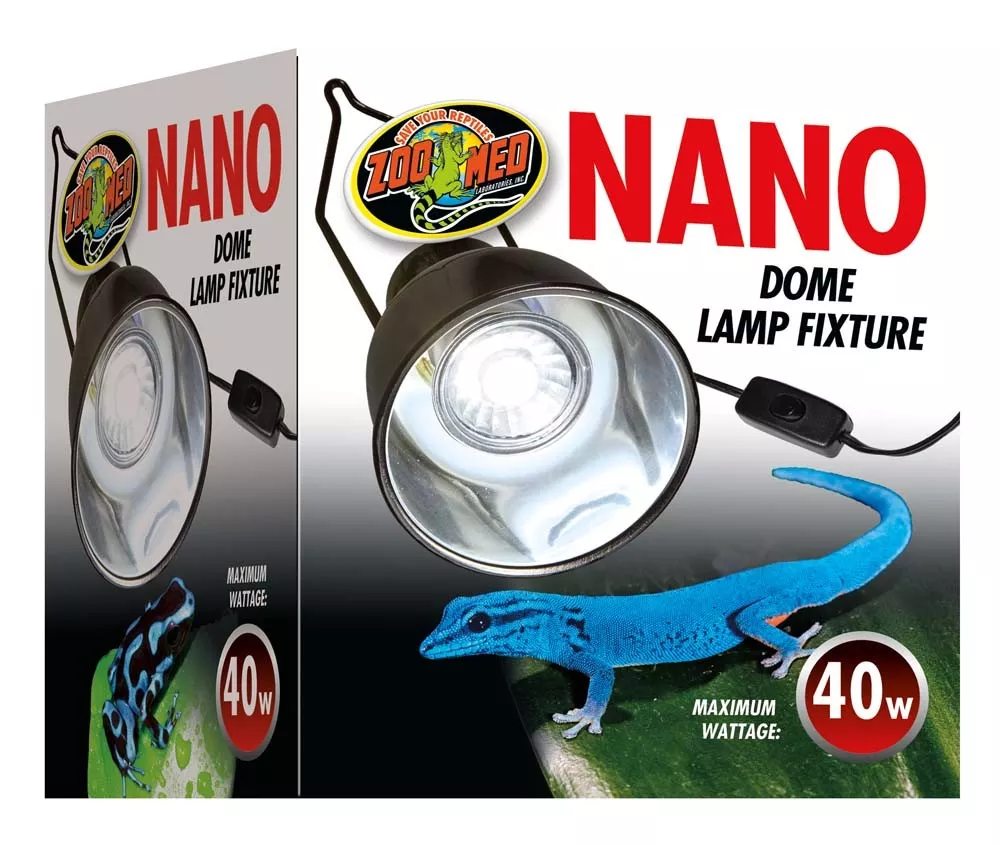 Zoo Med's Nano Dome Lamp Fixture