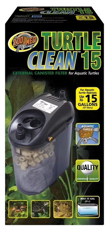 ZOO MED TURTLE CLEAN 15 FILTER CANISTER