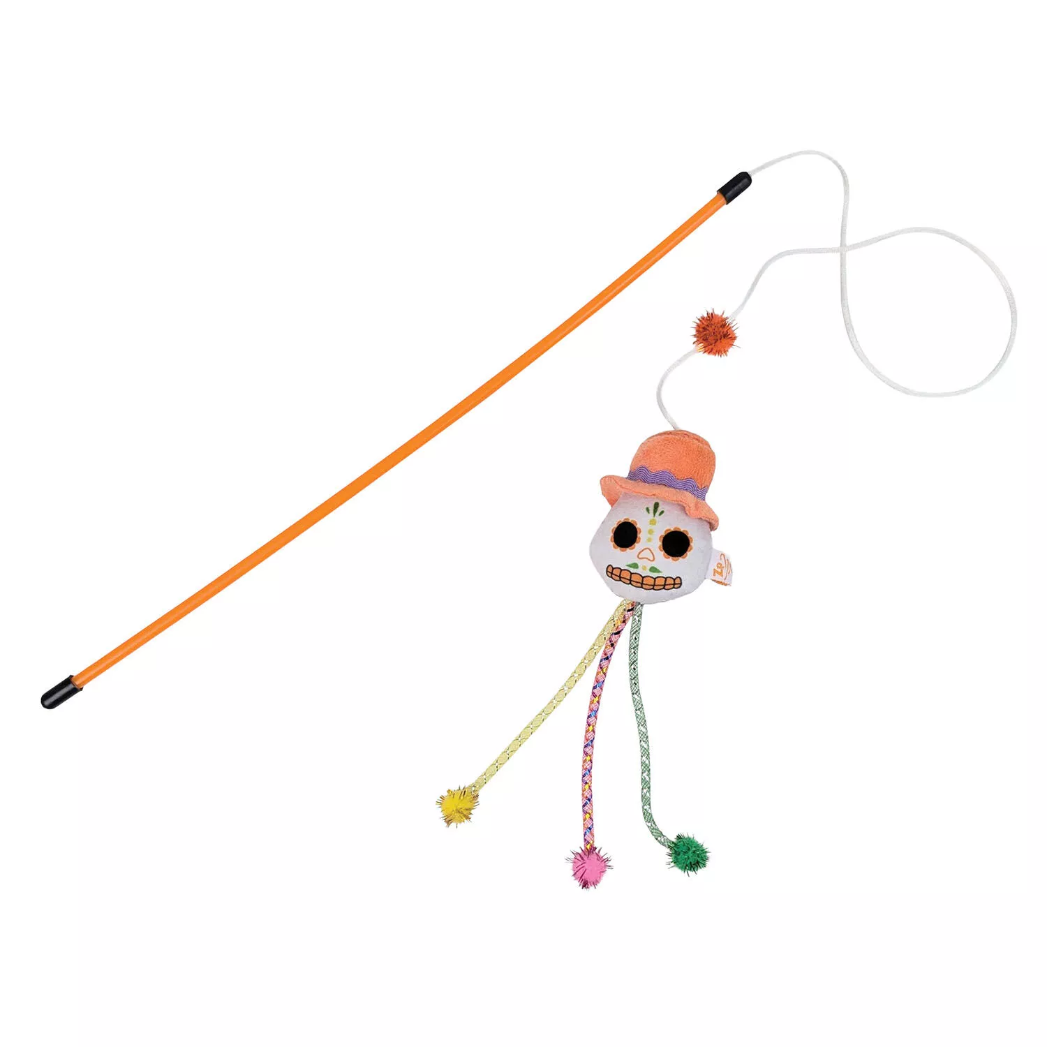 Zoom Pets Colorful Skull Cat Teaser