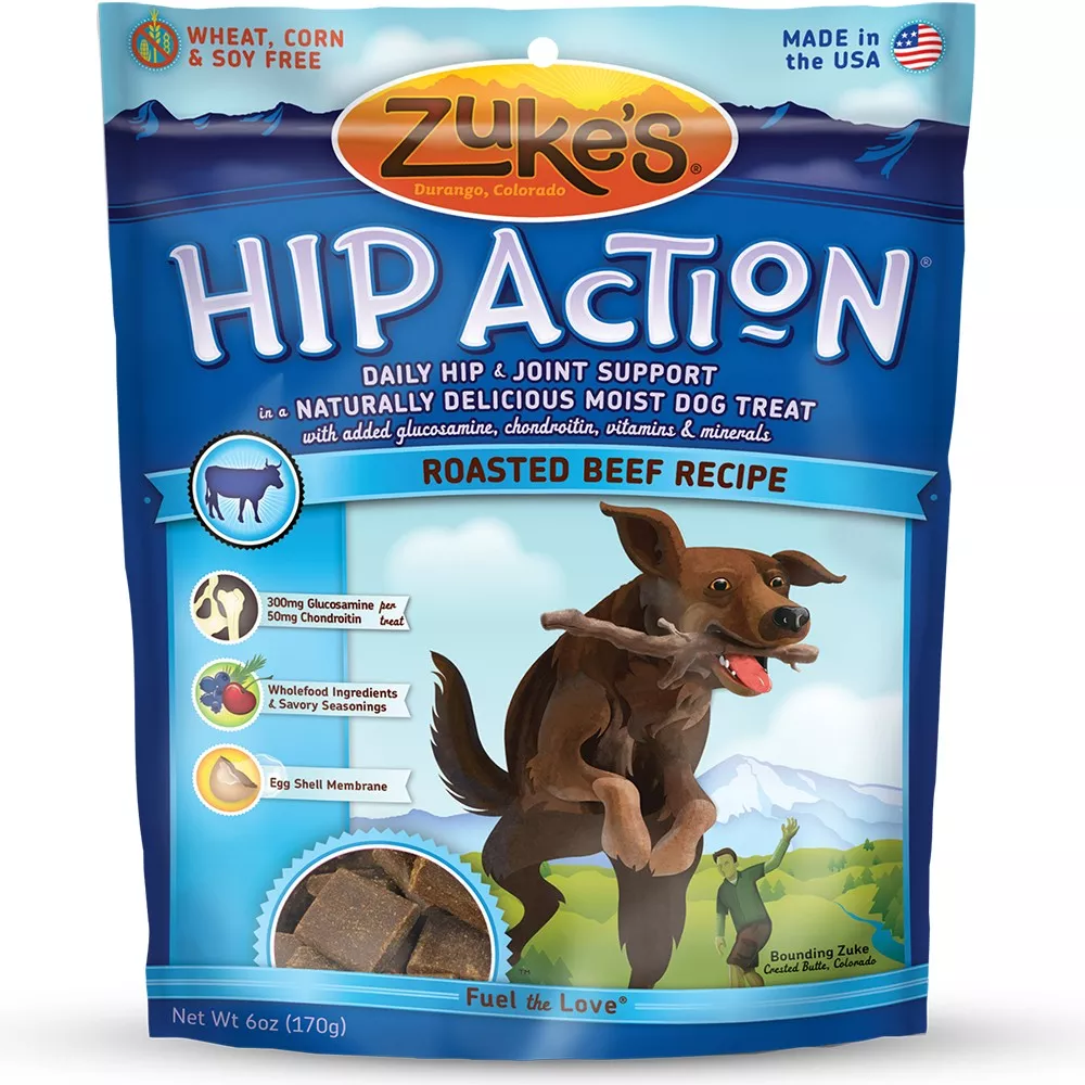 Zukes Hip Action Beef 6 oz.