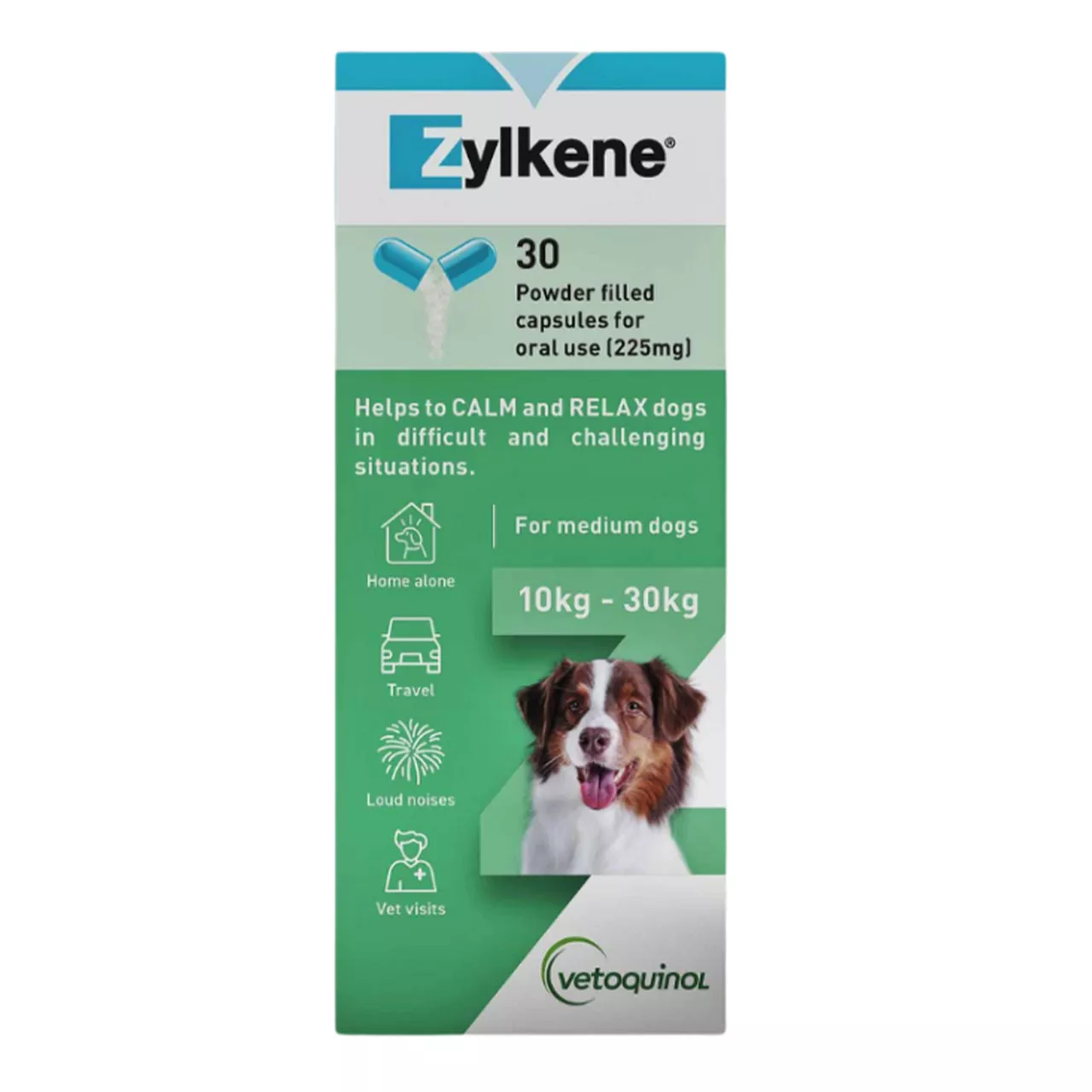 Zylkene Nutritional Supplement For Dogs 225mg - 30 Capsules